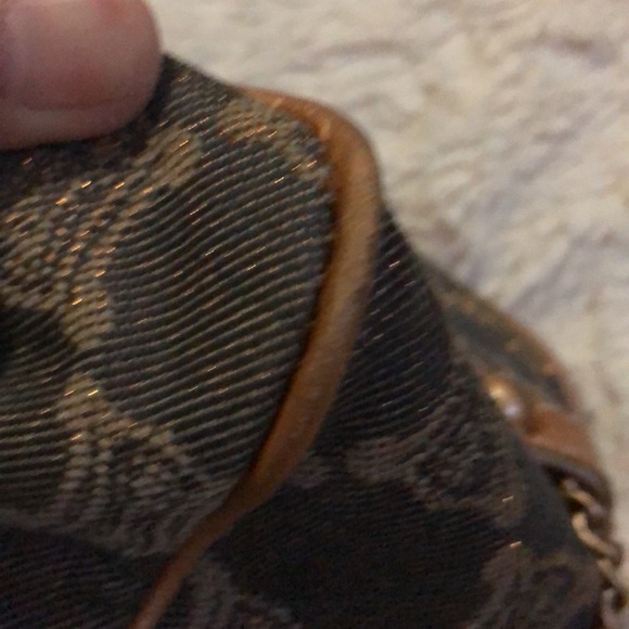 TODAY ONLY:Authentic Celine Triomphe Boogie Denim & Leather Bag rubs sold as-is - Picture 12 of 16